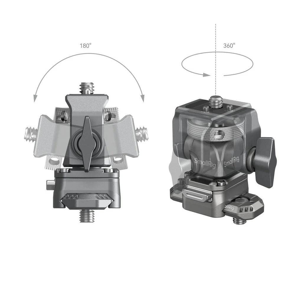 SmallRig HawkLock H21 Quick Release Monitor Support with NATO Clamp - Image 4
