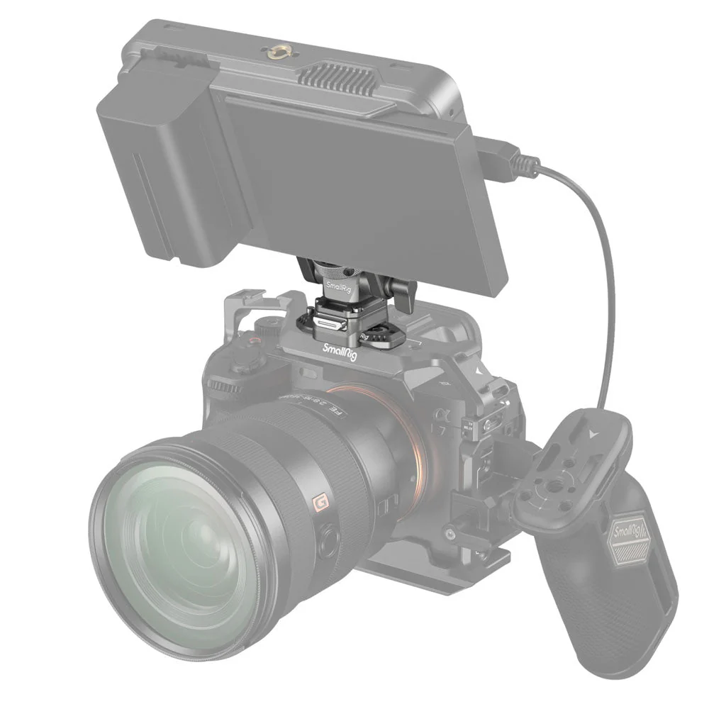 SmallRig HawkLock H21 Quick Release Monitor Support with NATO Clamp - Image 5