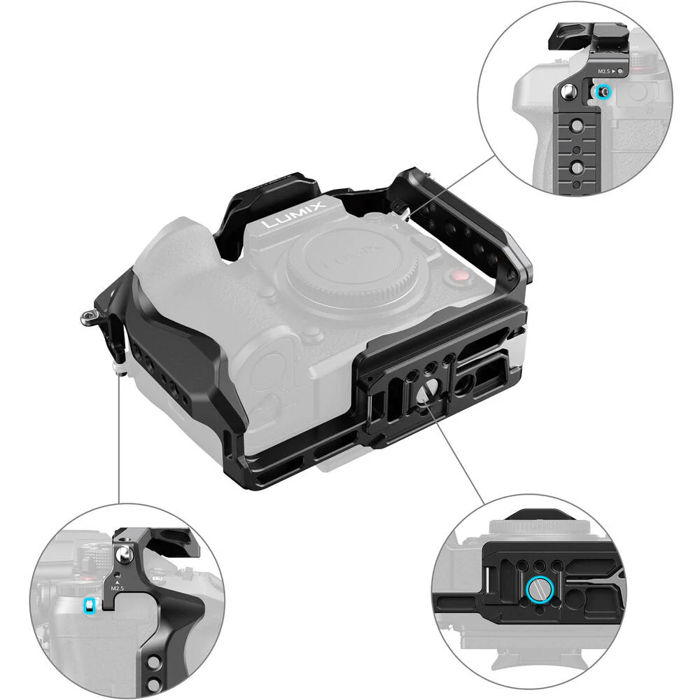 SmallRig HawkLock Quick Release Cage for Panasonic GH6, GH7 - Image 4
