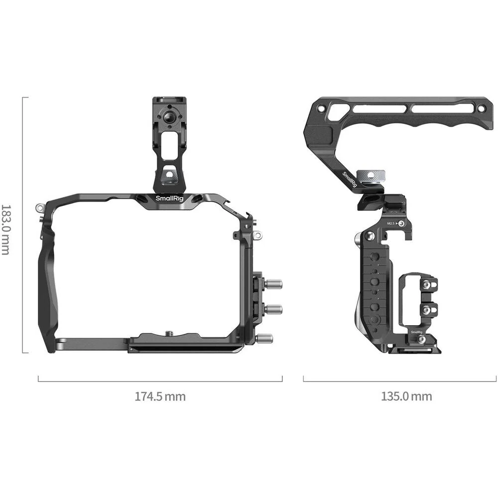 SmallRig HawkLock Quick Release Cage Kit for Panasonic GH6, GH7 - Image 2