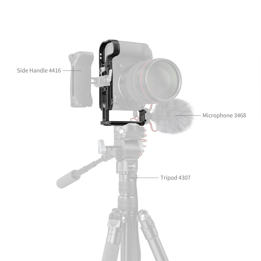 SmallRig L-Bracket for Canon EOS R5 Mark II - Image 4