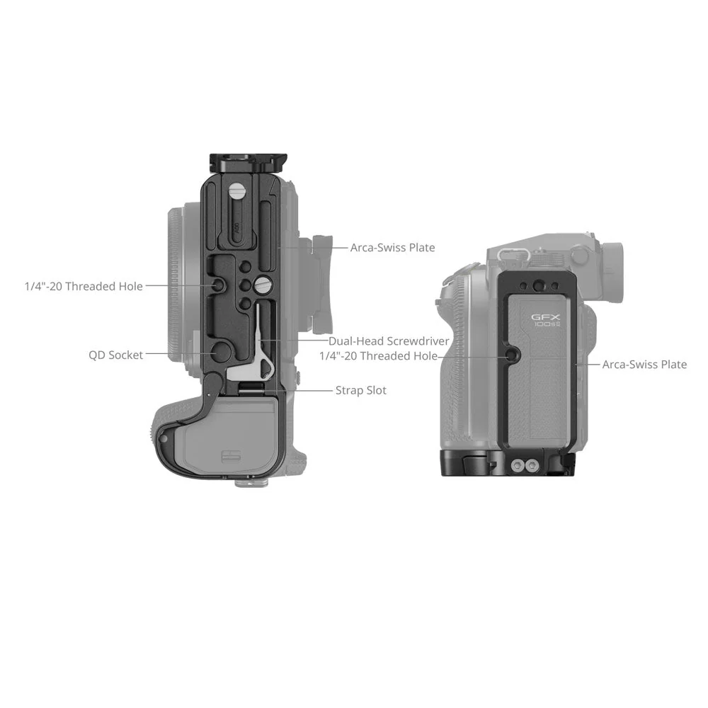 SmallRig L-Shape Mount Plate for FUJIFILM GDX100S II - Image 4