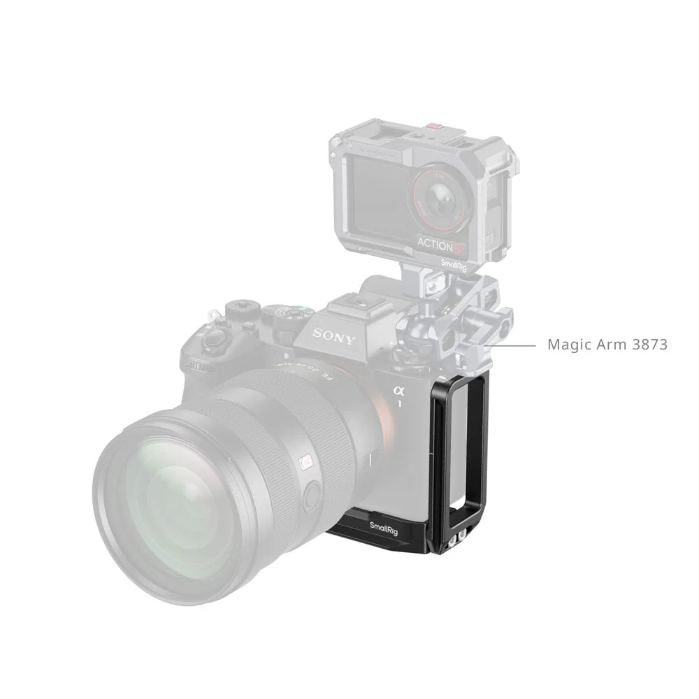 SmallRig L-Shape Mount Plate for Sony Alpha 1 II / Alpha 9 III - Image 5