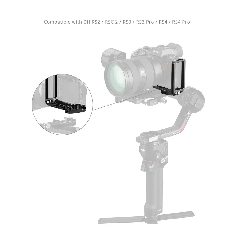 SmallRig L-Shape Mount Plate for Sony Alpha 1 II / Alpha 9 III - Image 6