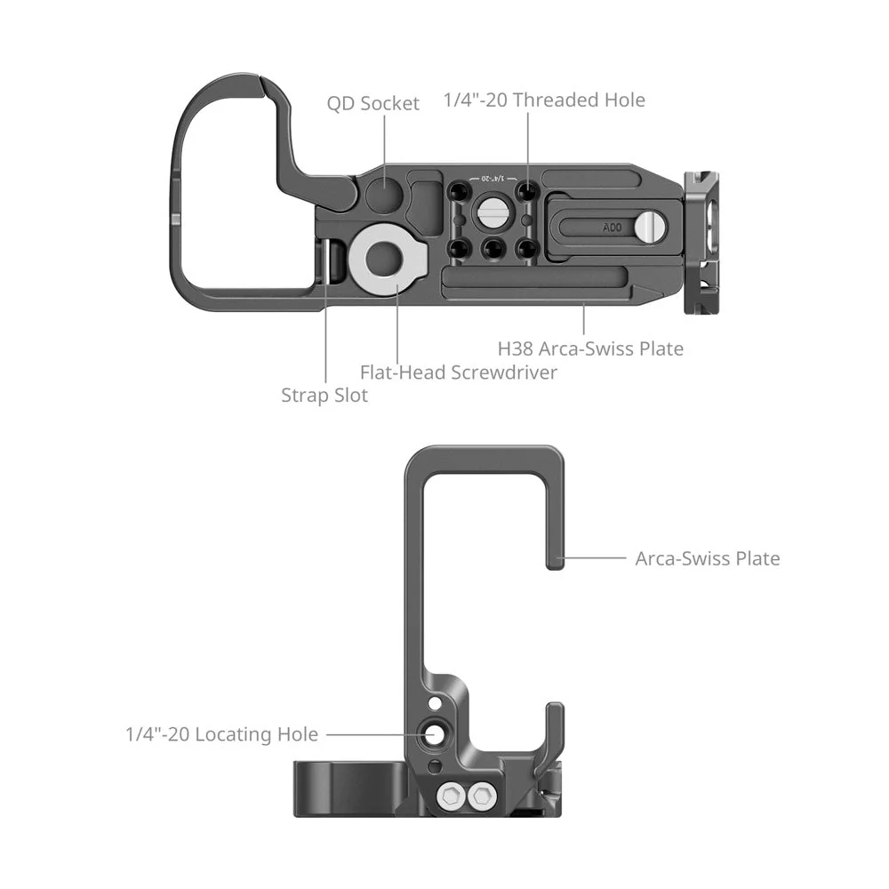 SmallRig L-Shaped Mount Plate for Nikon Z5 II - Image 2