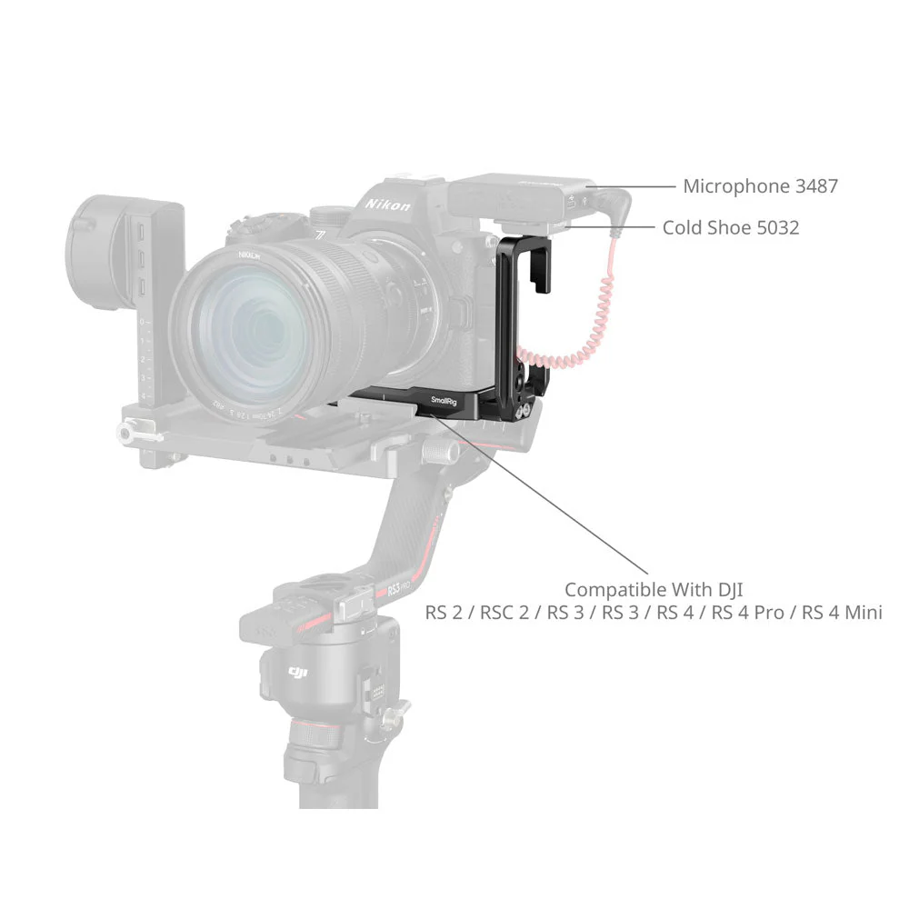 SmallRig L-Shaped Mount Plate for Nikon Z5 II - Image 5