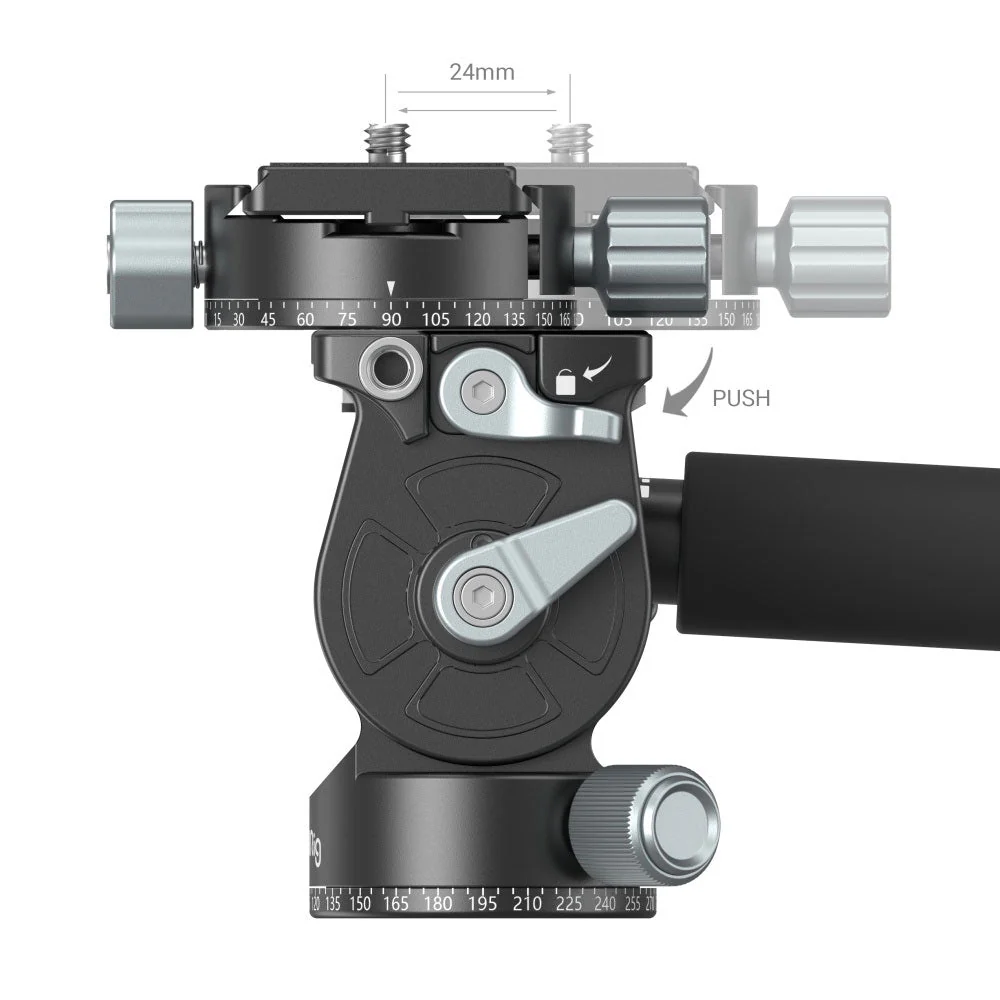 SmalLRig Lightweight Fluid Video Head - Image 3