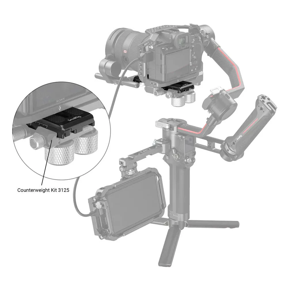 SmallRig Manfrotto Quick Release Plate for DJI Gimbals - Image 2