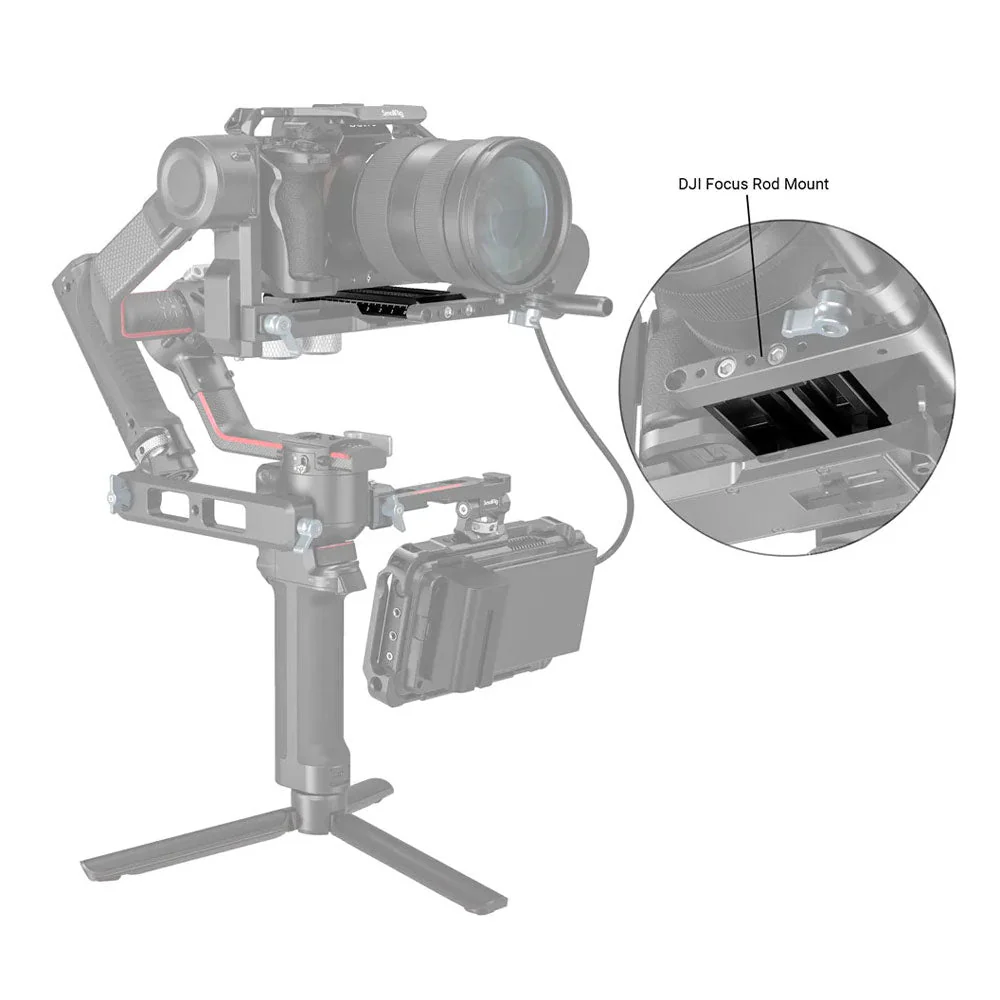 SmallRig Manfrotto Quick Release Plate for DJI Gimbals - Image 3