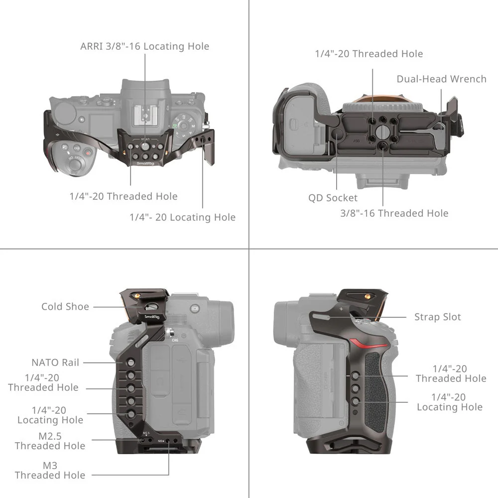 SmallRig Night Eagle Cage for Nikon Z6 III - Image 4