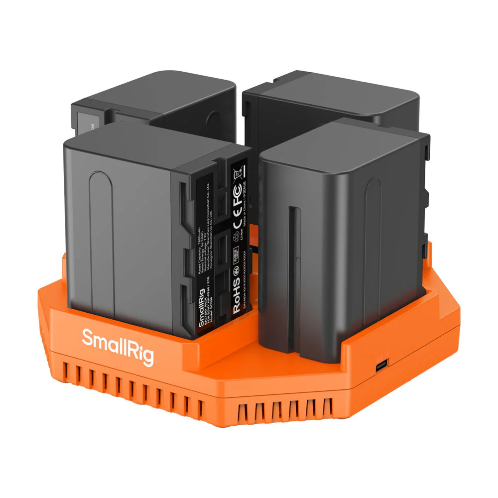 SmallRig NP-F970 4-Channel Battery & Charger Kit