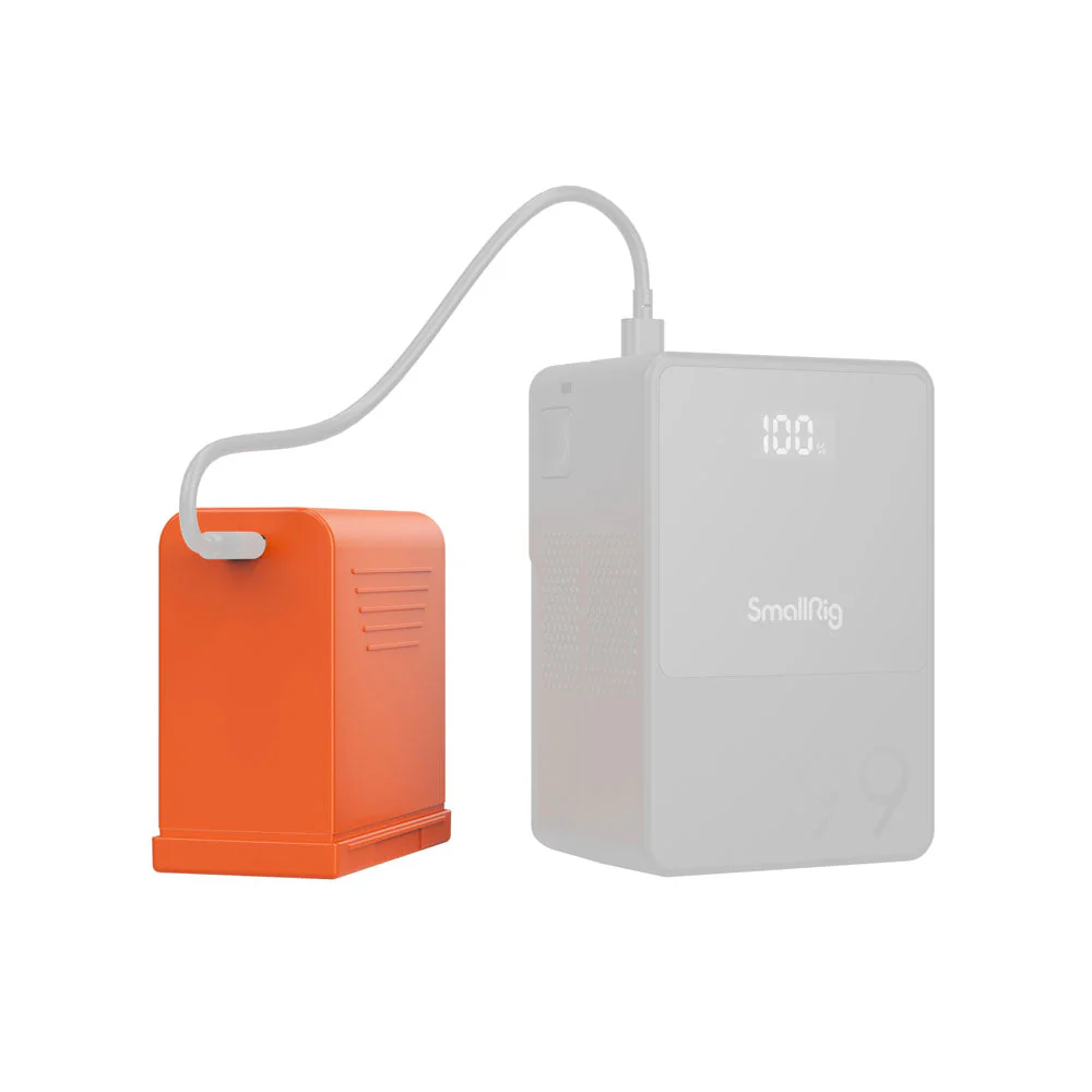 SmallRig NP-F970 USB-C Rechargeable Battery - Orange - Image 2