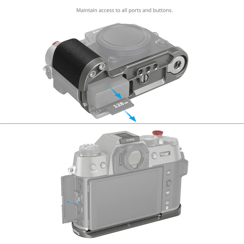 SmallRig Silicone L-Shaped Grip for Fujifilm X-T50 - Image 5