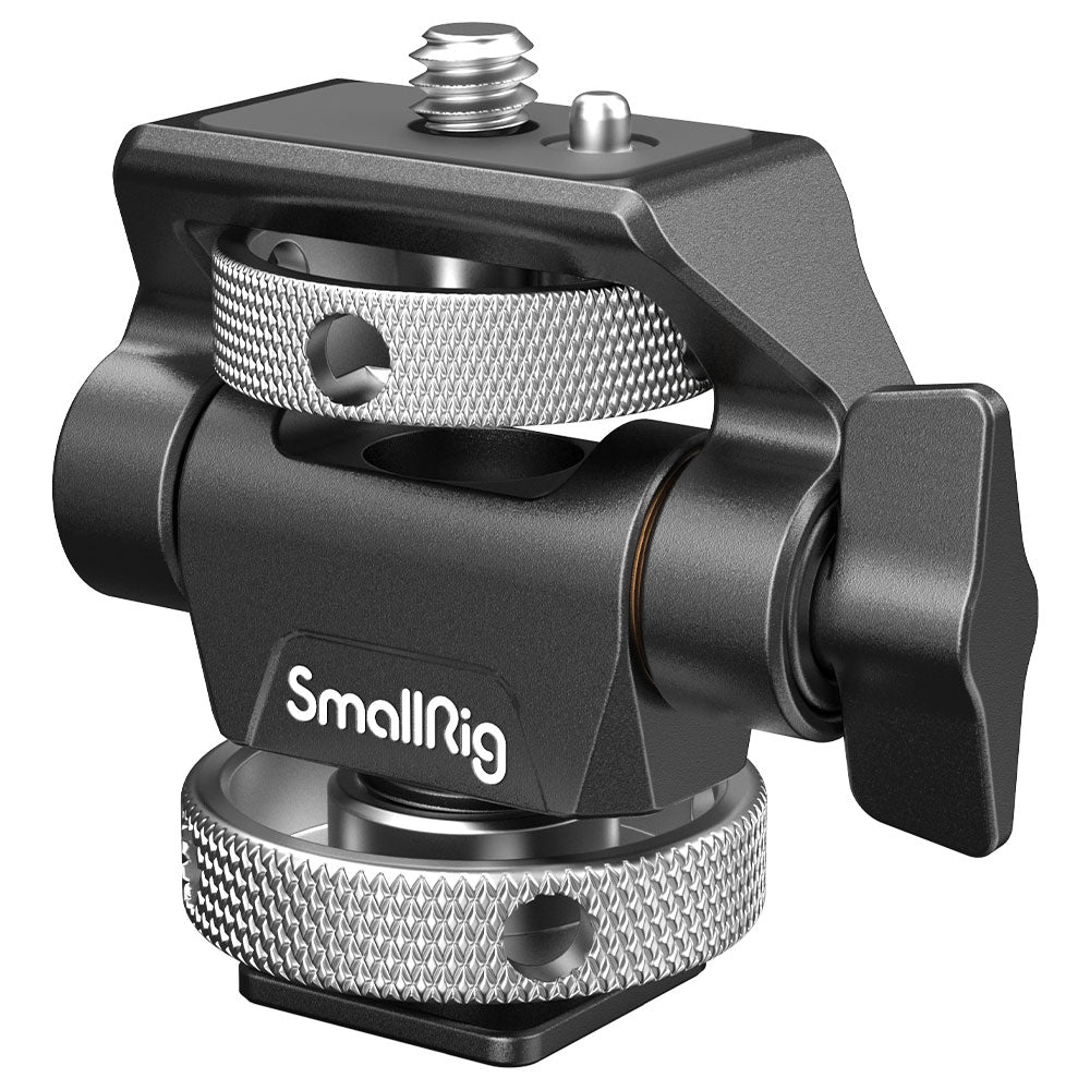 SmallRig Swivel and Tilt Adjustable Monitor Mount with Cold Shoe Mount