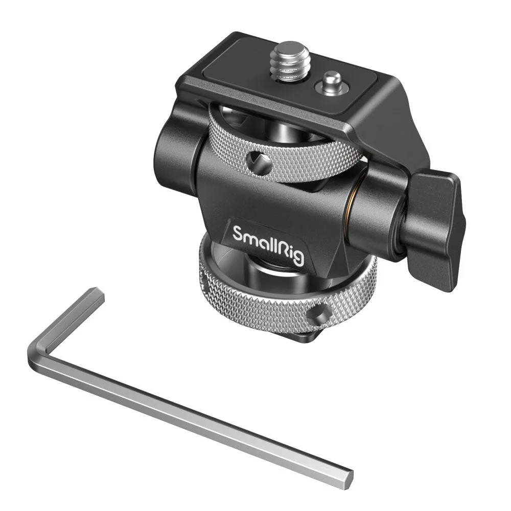 SmallRig Swivel and Tilt Adjustable Monitor Mount with Cold Shoe Mount - Image 5