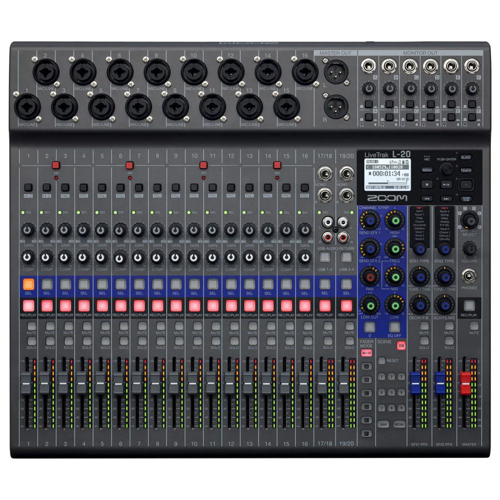 Zoom LiveTrak L-20